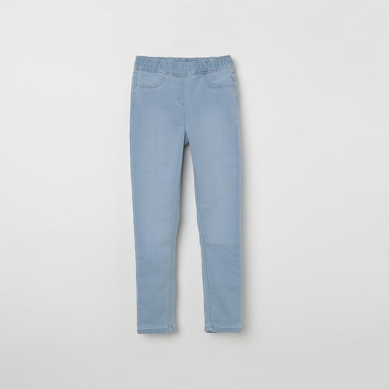 FAME FOREVER KIDS Ice-Washed Skinny Fit Jeggings