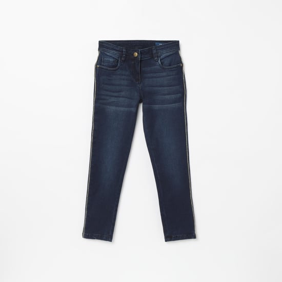 FAME FOREVER KIDS Stonewashed Slim Fit Jeans