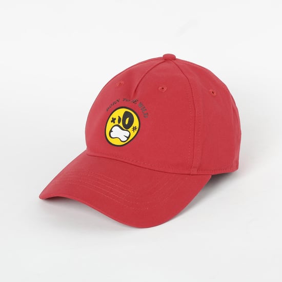 SMILEYWORLD Graphic Print Baseball Cap