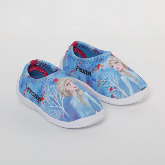 FAME FOREVER Frozen Print Slip-On Shoes