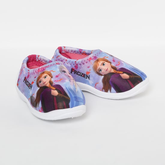 FAME FOREVER Frozen Print Slip-On Shoes