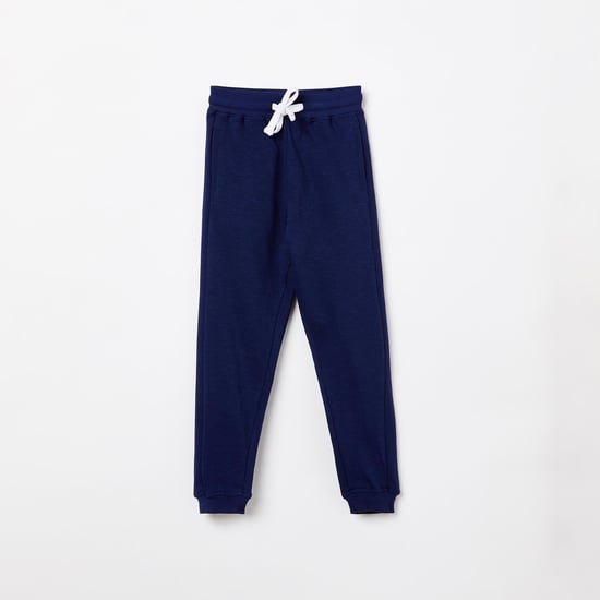 FAME FOREVER KIDS Solid Drawstring Waist Joggers