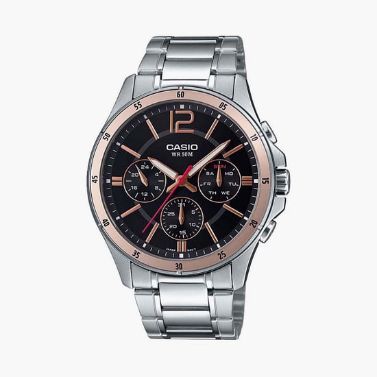 CASIO Enticer Men Multifunctional Watch - MTP-1374D-1A2VDF-A1744