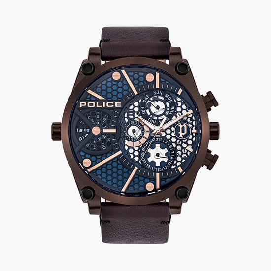 POLICE Men Multifunctional Watch- PL15381JSBZ03W