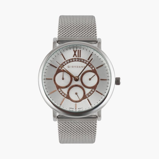 GIORDANO Women Analog Watch with Metal Strap - GD-2108-11
