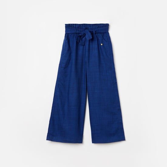 BOSSINI Girls Textured Flared Culottes