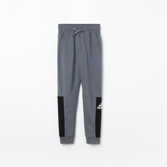 ADIDAS Panelled Drawstring Waist Joggers