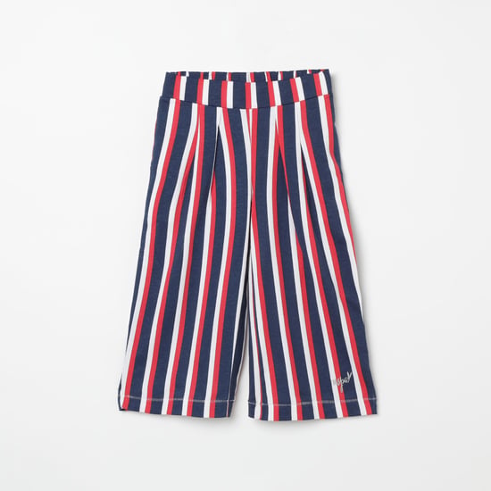U.S. POLO ASSN. KIDS Striped Knitted Palazzos
