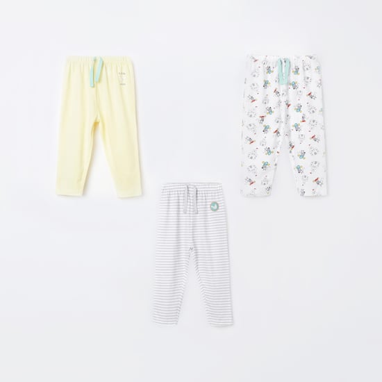 FS MINI KLUB Printed Knitted Pyjamas - Pack of 3
