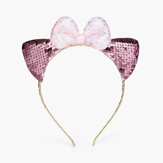 TONIQ KIDS Embellished Cat- Ear Hairband