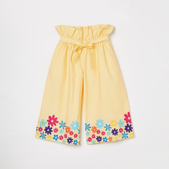 UNITED COLORS OF BENETTON Floral Print Palazzo Pants