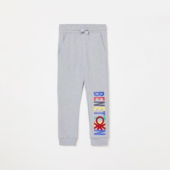 UNITED COLORS OF BENETTON Boys Printed Elasticated Track Pants