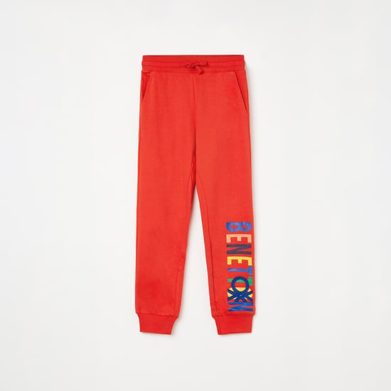 UNITED COLORS OF BENETTON Boys Printed Elasticated Track Pants