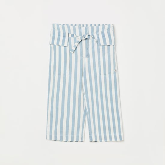 PEPE JEANS Girls Striped Elasticated Trousers