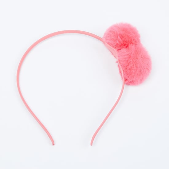 TONIQ KIDS Girls Pom-Pom Accent Hairband