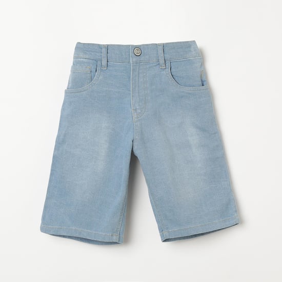 GINI & JONY Stonewashed Bermuda Shorts