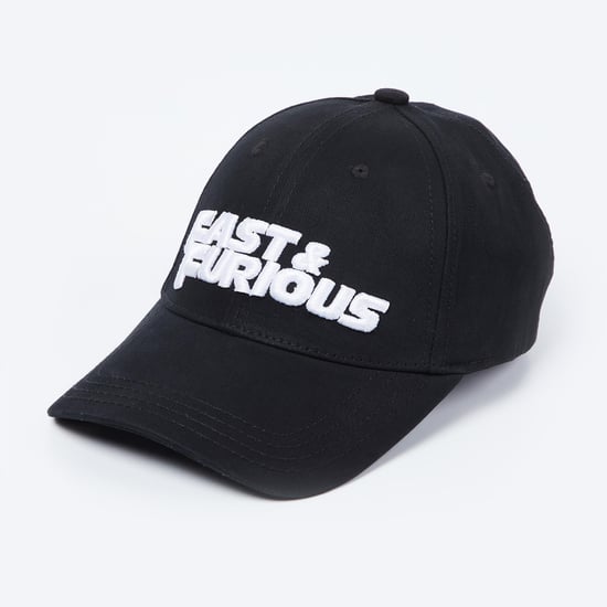 STATUS QUO Appliqued Cap with Adjustable Strap