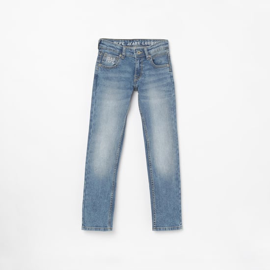 PEPE JEANS Stonewashed Slim Fit Jeans