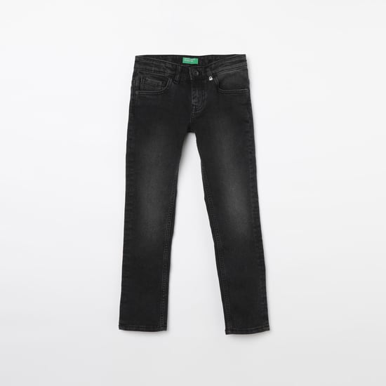 UNITED COLORS OF BENETTON Stonewashed Slim Fit Jeans