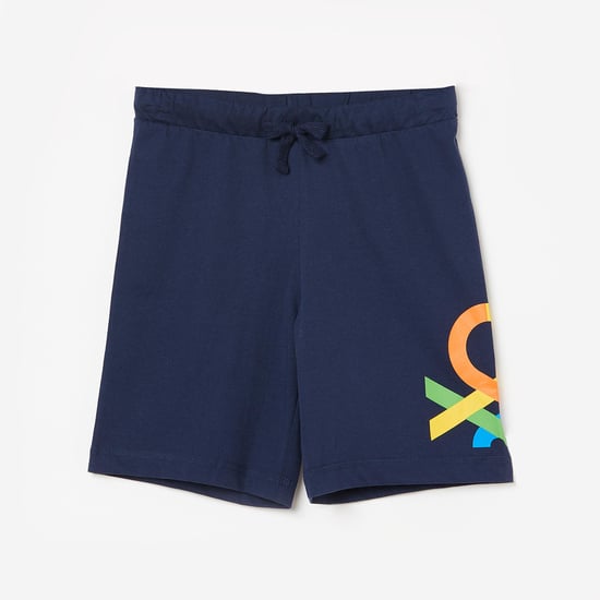 UNITED COLORS OF BENETTON Boys Printed Elasticated Shorts