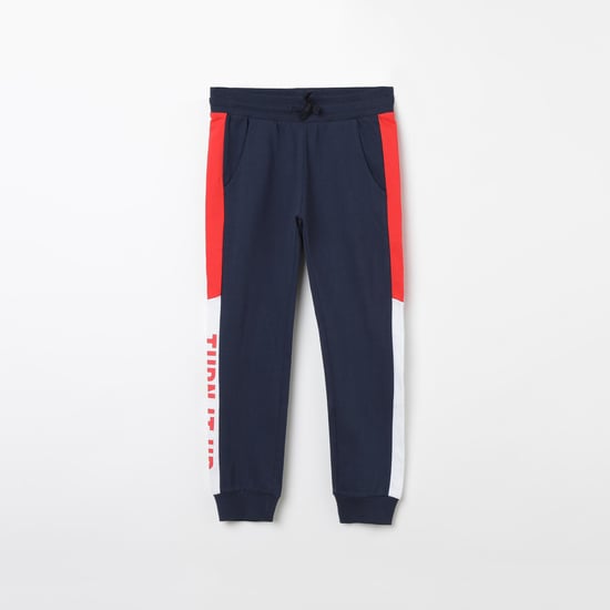 UNITED COLORS OF BENETTON Printed Elasticated Joggers