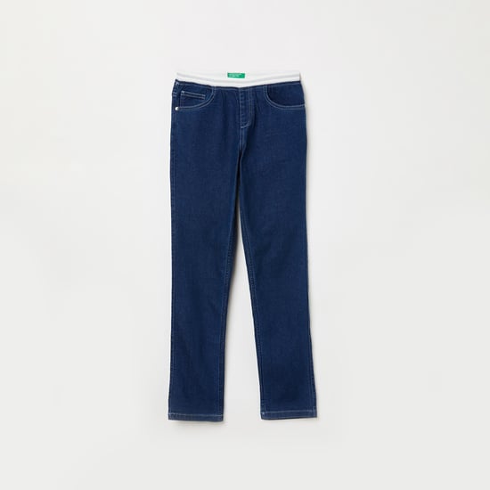UNITED COLORS OF BENETTON Solid Elasticated Jeggings
