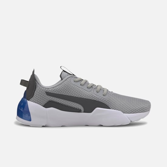 PUMA Textured Lace-Up Casual Shoes
