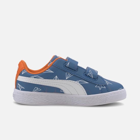 PUMA Printed Velcro-Strap Casual Shoes