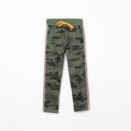 UNITED COLORS OF BENETTON Camouflage Print Track Pants