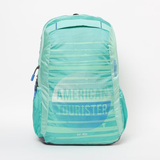 AMERICAN TOURISTER Printed Zip-Closure Backpack