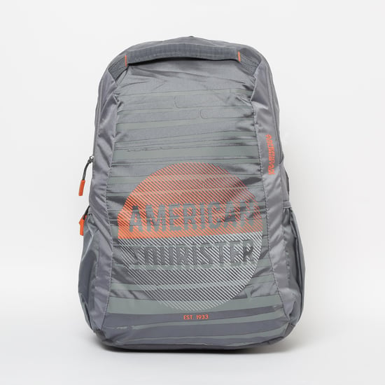 AMERICAN TOURISTER Printed Zip-Closure Backpack
