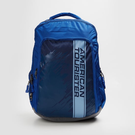 AMERICAN TOURISTER Men Printed Laptop Backpack with Cover