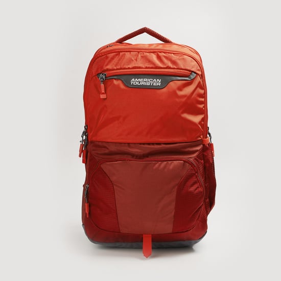 AMERICAN TOURISTER Men Colourblocked Laptop Backpack with Cover