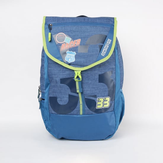 AMERICAN TOURISTER Unisex Printed Zip-Closure Backpack