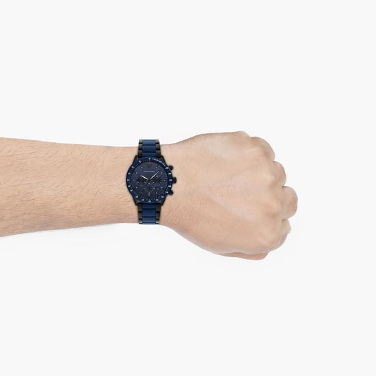 EMPORIO ARMANI Mario Men Water-Resistant Chronograph Watch AR70001I