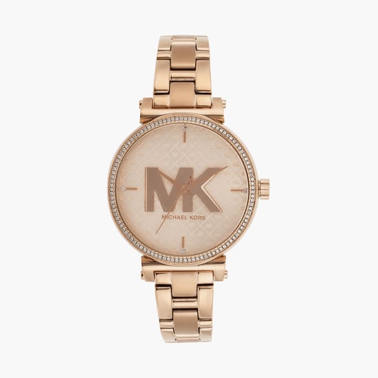MICHAEL KORS Women Embellished Analog Watch- MK4335I