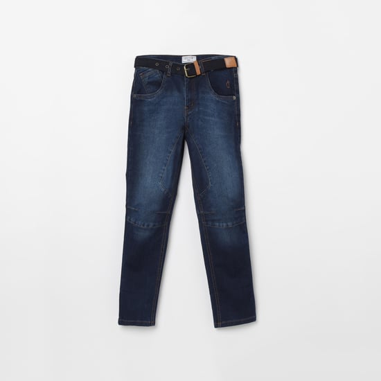 GINI & JONY Dark Washed Jeans with Belt