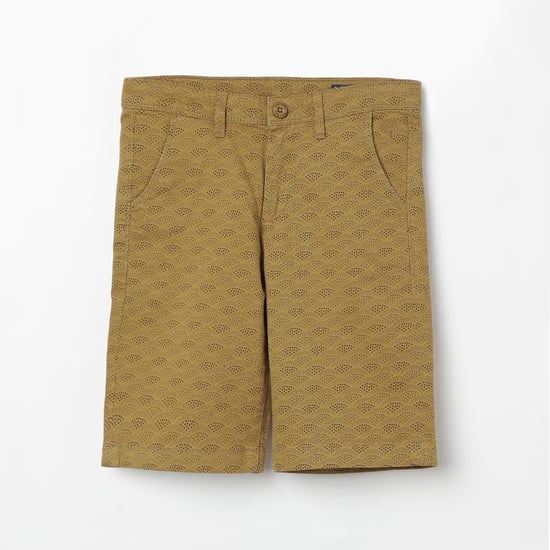 ALLEN SOLLY Printed Woven Shorts