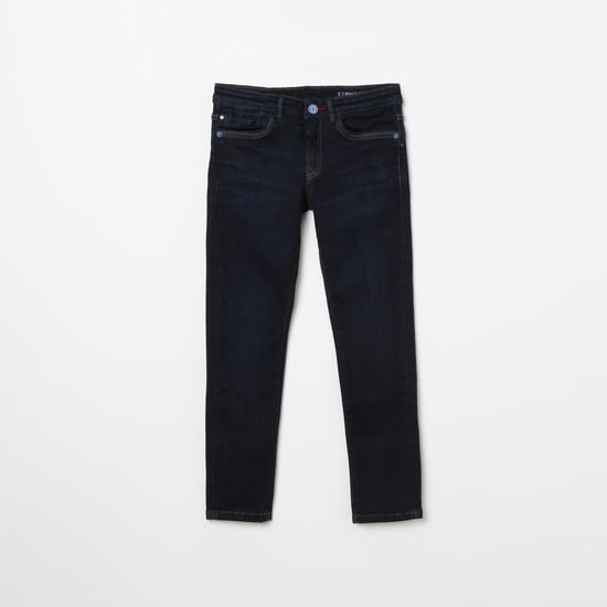 ALLEN SOLLY Solid Slim Fit Jeans