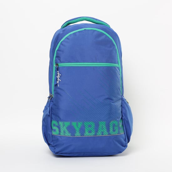 SKYBAGS Printed Zip-Closure Backpack