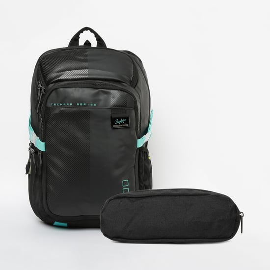 SKYBAGS Printed Unisex Backpack with Pouch