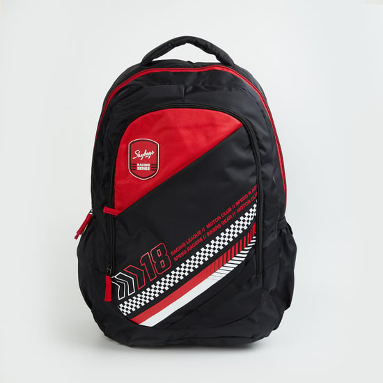 SKYBAGS Men Printed Zip-Closure Backpack