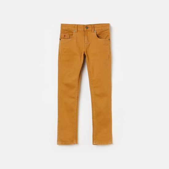 INDIAN TERRAIN Solid Regular Fit Jeans