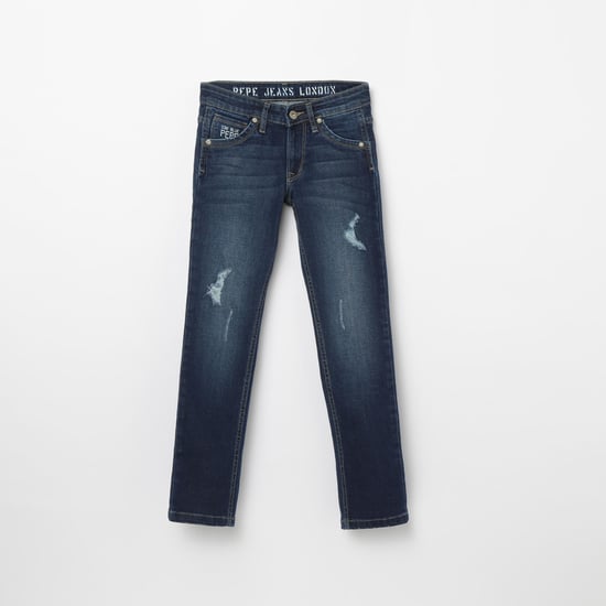 PEPE JEANS Stonewashed Slim Fit Jeans