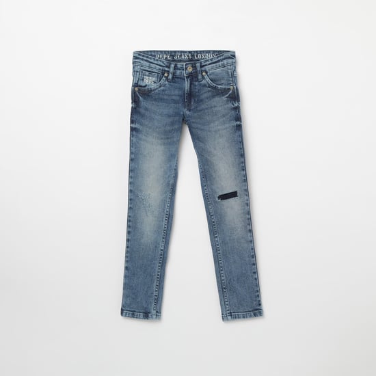 PEPE JEANS Stonewashed Slim Fit Jeans