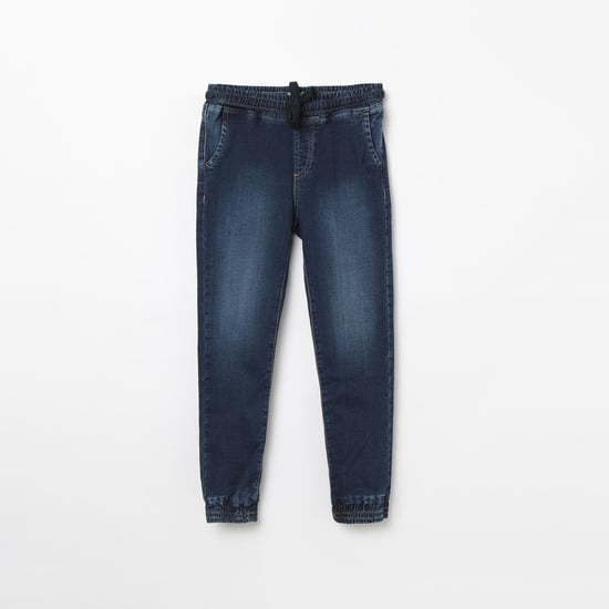 UNITED COLORS OF BENETTON Stonewashed Denim Joggers