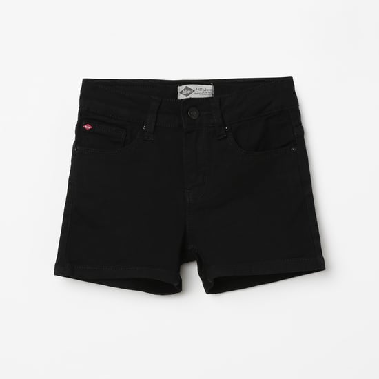 LEE COOPER JUNIORS Solid Denim Shorts