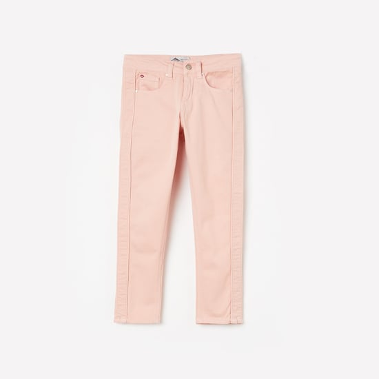 LEE COOPER JUNIORS Solid 5-Pocket Jeans