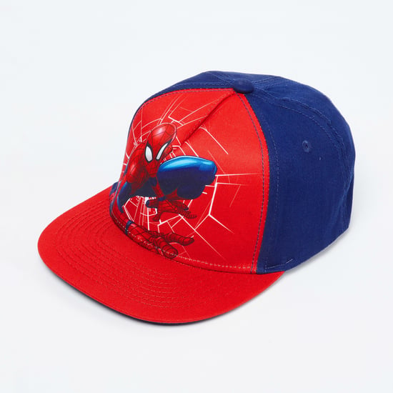 KIDSVILLE Boys Spiderman Print Cap