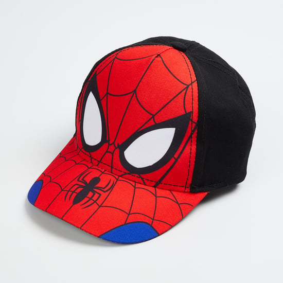 KIDSVILLE Boys Spiderman Print Baseball Cap